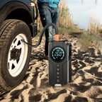 Intelligenter 7-in-1-Starthilfe-Kompressor für unterwegs