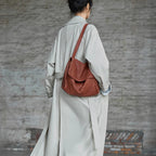 👜🎀Damen-Umhängetasche aus Vintage-Rindsleder