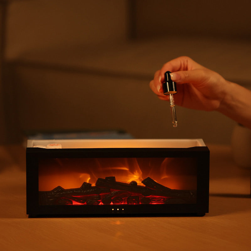 🔥🌬️ 50 % RABATT – Luftbefeuchter mit Kaminfeuer-Effekt 🔥💨 7 LED-Farben & Fernbedienung. Für entspannte Wohlfühl-Atmosphäre zu Hause oder im Büro.