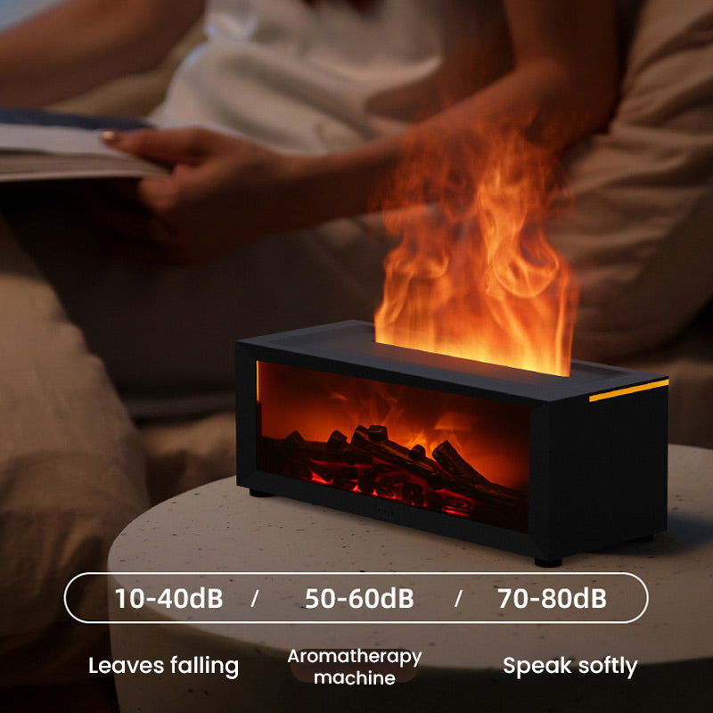 🔥🌬️ 50 % RABATT – Luftbefeuchter mit Kaminfeuer-Effekt 🔥💨 7 LED-Farben & Fernbedienung. Für entspannte Wohlfühl-Atmosphäre zu Hause oder im Büro.