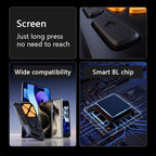 📸📱 Fernbedienung mit Bluetooth • Kabelloser Smartphone-Kameraauslöser für stabile Selfies & Gruppenfotos 🌟 Praktisch für Reisen & Homeoffice ✅ Langlebiges Design mit Akku