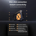 📸📱 Fernbedienung mit Bluetooth • Kabelloser Smartphone-Kameraauslöser für stabile Selfies & Gruppenfotos 🌟 Praktisch für Reisen & Homeoffice ✅ Langlebiges Design mit Akku