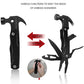 🔨⚒️ Multifunktions-Hammer 14-in-1 aus Edelstahl – Überleben & Camping – Notfall-Werkzeug mit Flaschenöffner & Nagelzieher – ideal für Outdoor, Jagd, Heimwerker
