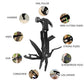 🔨⚒️ Multifunktions-Hammer 14-in-1 aus Edelstahl – Überleben & Camping – Notfall-Werkzeug mit Flaschenöffner & Nagelzieher – ideal für Outdoor, Jagd, Heimwerker
