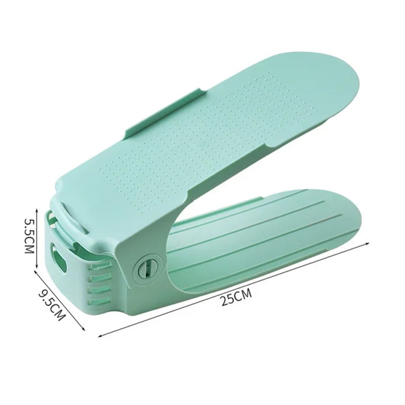 🌠🌠40 % Rabatt👞👞Doppelt niedriger freistehender Schuhständer