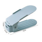 🌠🌠40 % Rabatt👞👞Doppelt niedriger freistehender Schuhständer