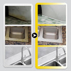 🧱⚙️【Zeitlich begrenzte Aktion】Professionelle weiße Dichtungsmasse – Wasserdicht & Schimmelresistent 🛠️✨ Inkl. Abzieher für saubere Fugen! Dauerhaft & einfach.