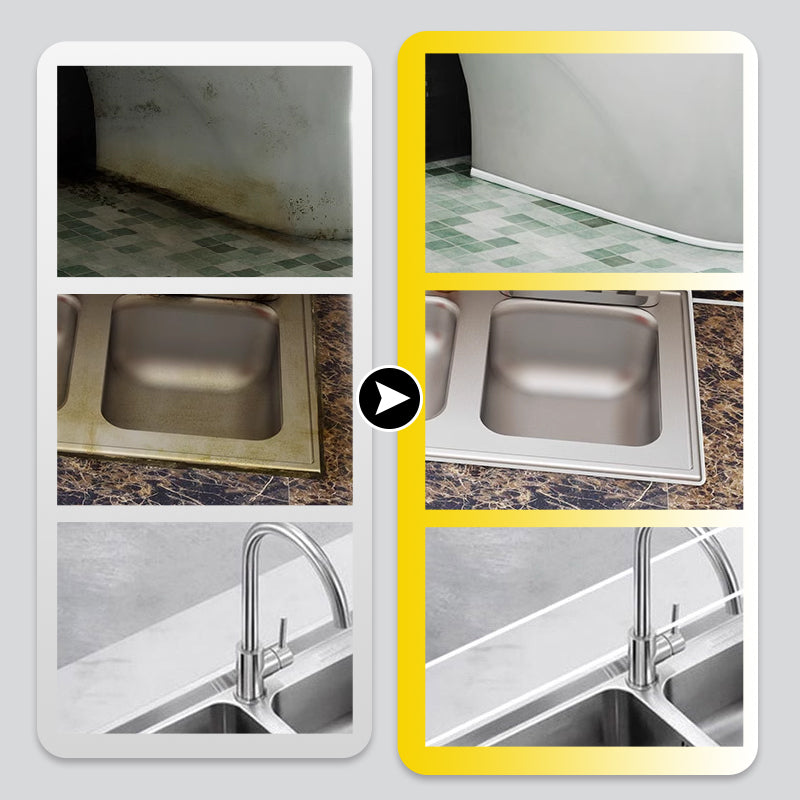 🧱⚙️【Zeitlich begrenzte Aktion】Professionelle weiße Dichtungsmasse – Wasserdicht & Schimmelresistent 🛠️✨ Inkl. Abzieher für saubere Fugen! Dauerhaft & einfach.