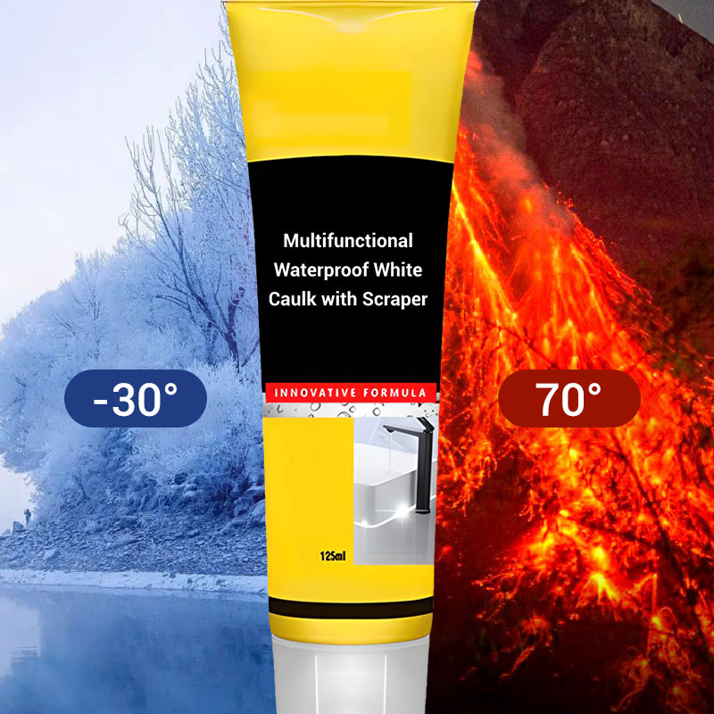 🧱⚙️【Zeitlich begrenzte Aktion】Professionelle weiße Dichtungsmasse – Wasserdicht & Schimmelresistent 🛠️✨ Inkl. Abzieher für saubere Fugen! Dauerhaft & einfach.