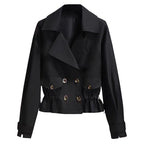 Kurzer modischer Trenchcoat im koreanischen Stil