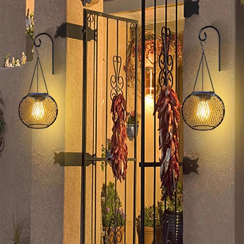 🌞💎 -50% Retro Solar-Hängelampe 💡✨ IP65 wasserdicht, 12h Leuchtdauer, umweltfreundlich für Garten & Terrasse