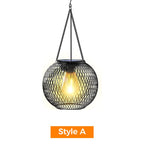 🌞💎 -50% Retro Solar-Hängelampe 💡✨ IP65 wasserdicht, 12h Leuchtdauer, umweltfreundlich für Garten & Terrasse