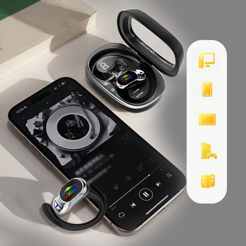 Wasserdichte Open-Ear-Ohrhörer mit Geräuschunterdrückung