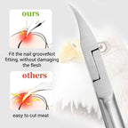 Abgewinkelter Profi-Nagelknipser mit Feder