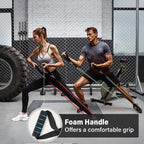 💪🏅🏅【12-teiliges Set】Professionelles Widerstandsbandset – perfekt für Heimfitnessstudios, Krafttraining und Rehabilitation!💪🔥 Langlebig, vielseitig und nachhaltig – bauen Sie sich Ihr komplettes Heimfitnessstudio auf!