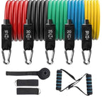 💪🏅🏅【12-teiliges Set】Professionelles Widerstandsbandset – perfekt für Heimfitnessstudios, Krafttraining und Rehabilitation!💪🔥 Langlebig, vielseitig und nachhaltig – bauen Sie sich Ihr komplettes Heimfitnessstudio auf!