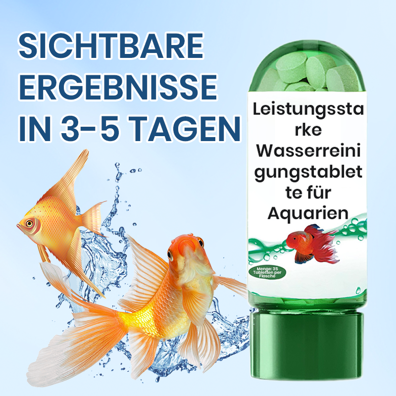 🌊💦 Kristallklar in Minuten: Diese Tabletten revolutionieren Ihr Aquarienwasser! 🐠✨ Nie mehr Algen, natürlich & nachhaltig.