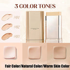 ✨👑 Leichter Foundation Stick: Ölfreies Make-up, 24h makelloser Teint ohne Transfer – nachhaltig & dermatologisch getestet für natürliche Perfektion.