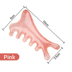 🩷Multifunktionaler Kopfhautmassage-Kamm und Gua Sha Werkzeug