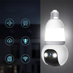 🌷🏡 Frühlingsdeal: 50% Rabatt! 🔍🌙 360° Smart-Wächter – Kabellose HD-Glühbirnenkamera, App-Steuerung, Farbnachtsicht. Sicherheit & Überwachung leicht gemacht.