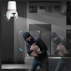 🌷🏡 Frühlingsdeal: 50% Rabatt! 🔍🌙 360° Smart-Wächter – Kabellose HD-Glühbirnenkamera, App-Steuerung, Farbnachtsicht. Sicherheit & Überwachung leicht gemacht.
