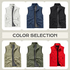 Bequeme, schnell trocknende Herrenweste mit Taschen