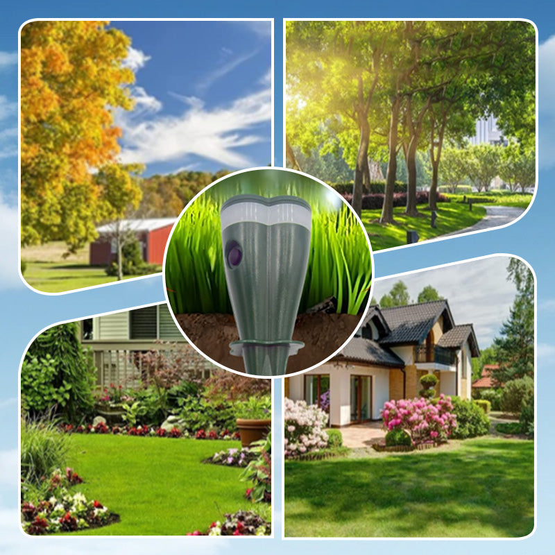 🔥Heißer Verkauf(63% Rabatt)🔥 Solarbetriebener, wasserdichter Schraub-Wühlmausschreck