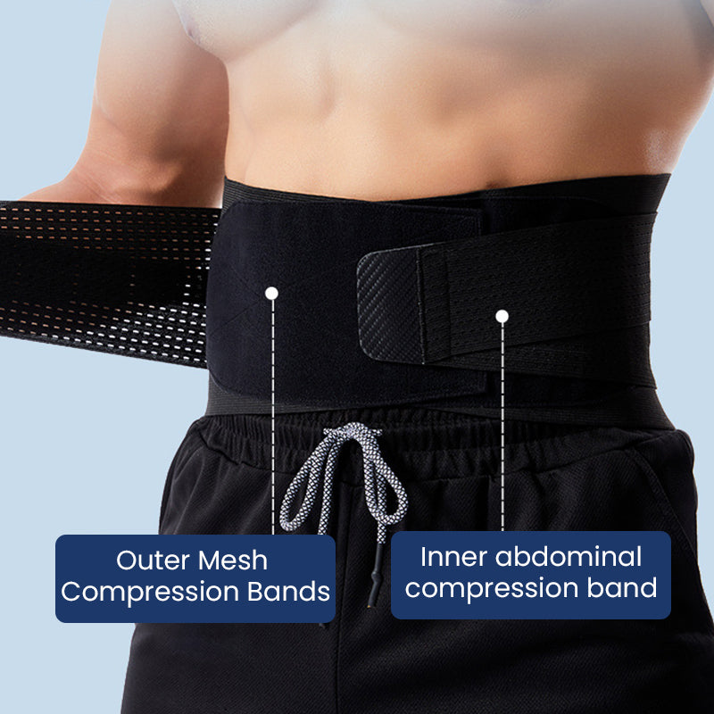 Elastischer, vielseitiger Rückenstützgürtel für das Training