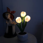 🌷✨ Echte-Touch-Tulpen-LED-Lampe: Sanftes Licht & stylische Deko für ein gemütliches Zuhause! 💡🌿
