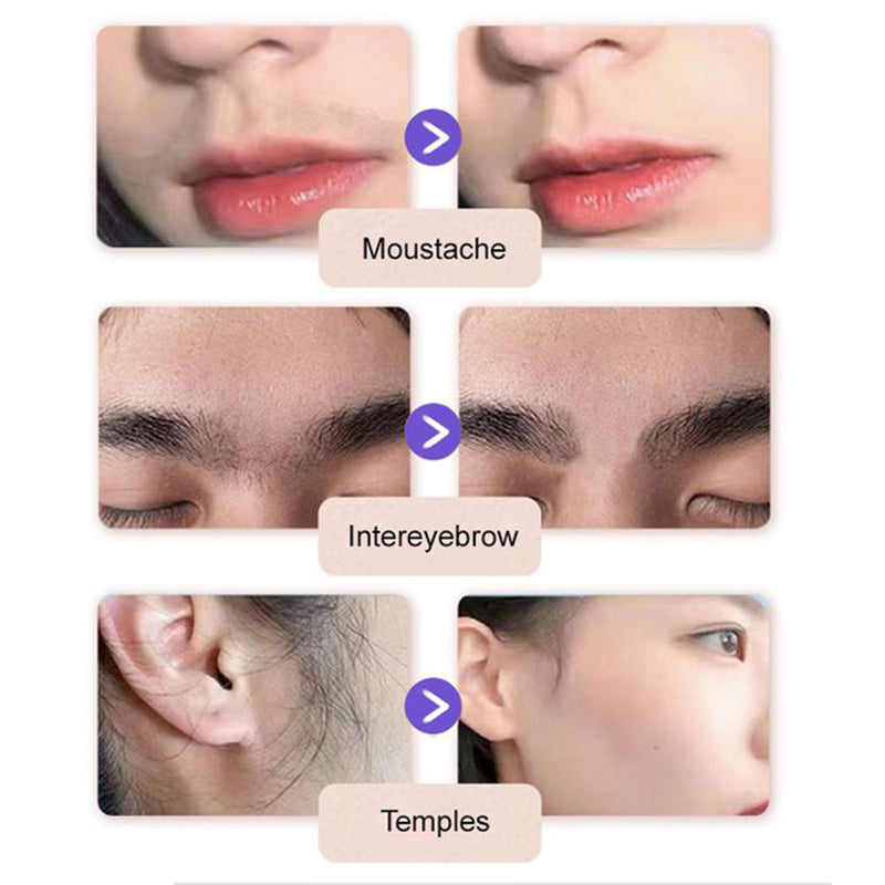 💜💜 Sanfte Gesichtshaarentfernung: 1+1 gratis Angebot! 💜💜 Schmerzfreie Creme für langanhaltend glatte Haut, ideal für empfindliche Haut.