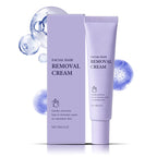 💜💜 Sanfte Gesichtshaarentfernung: 1+1 gratis Angebot! 💜💜 Schmerzfreie Creme für langanhaltend glatte Haut, ideal für empfindliche Haut.
