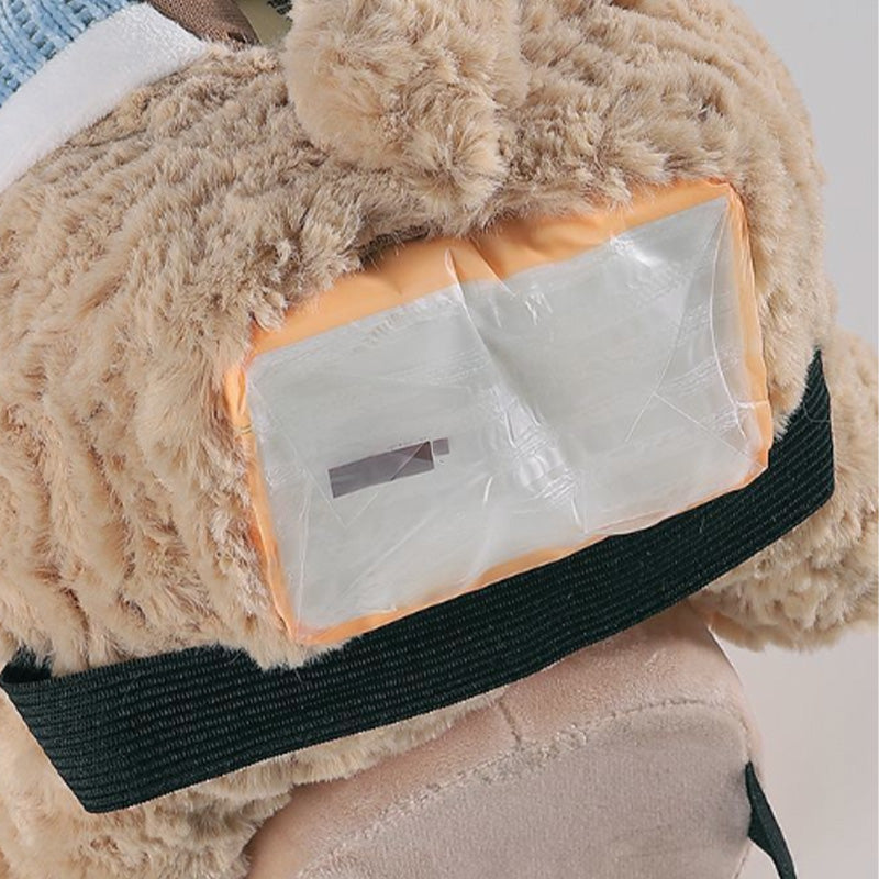 ⭐⭐Neuestes Modell🧸🧸Süßer Bären-Plüsch-Taschentuchhalter und Aufbewahrungsbehälter für das Auto