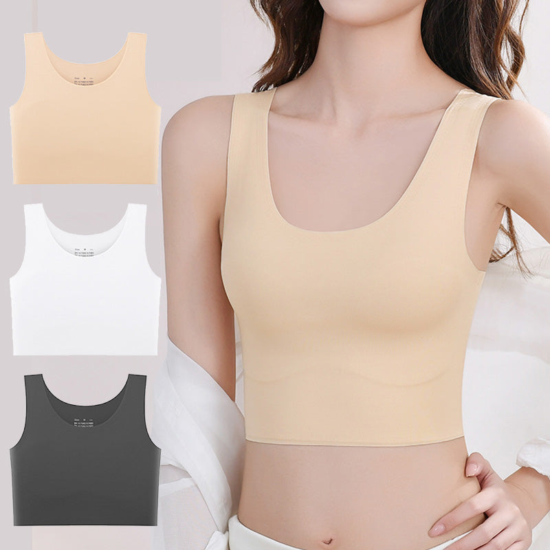 Women's Solid Color Seamless Comfort Underwear