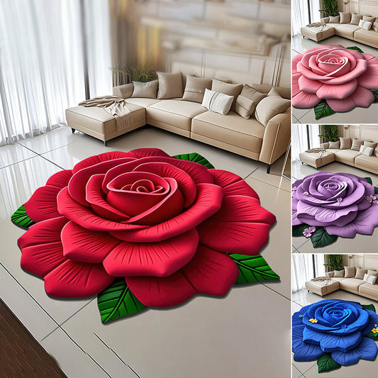 💥🌺Floral Plüsch & Kieselgur Bodenmatte – Jetzt zum halben Preis, nur für kurze Zeit!🔥