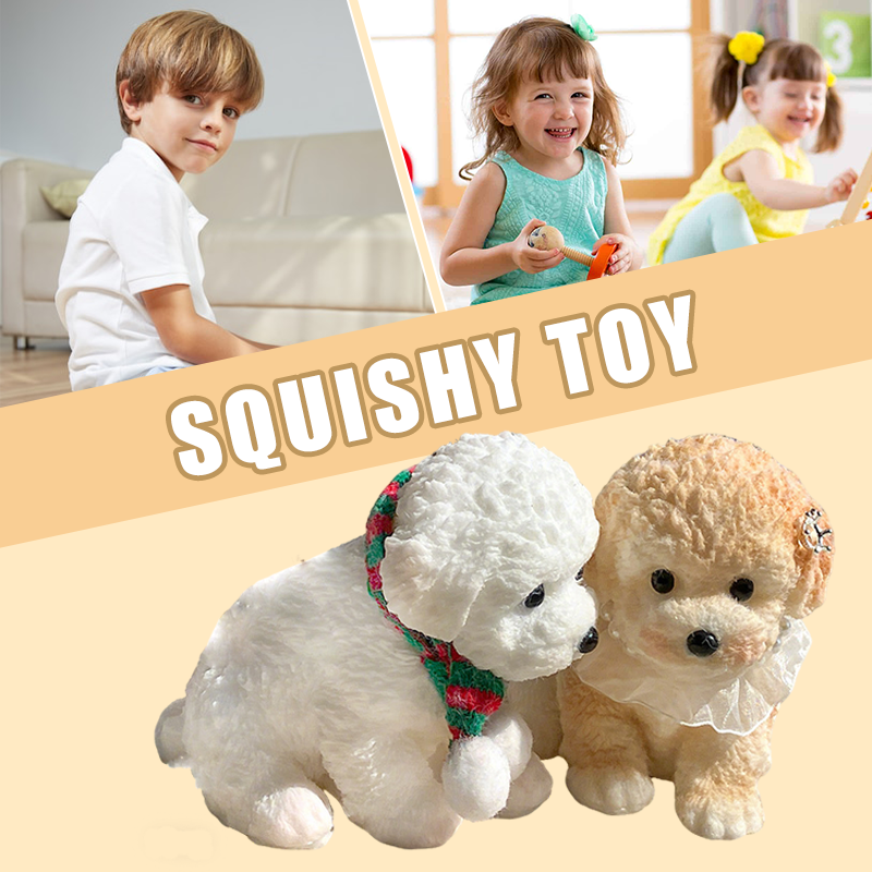 Niedliches Hunde-Anti-Stress-Squeeze-Spielzeug