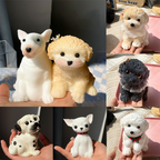 Niedliches Hunde-Anti-Stress-Squeeze-Spielzeug