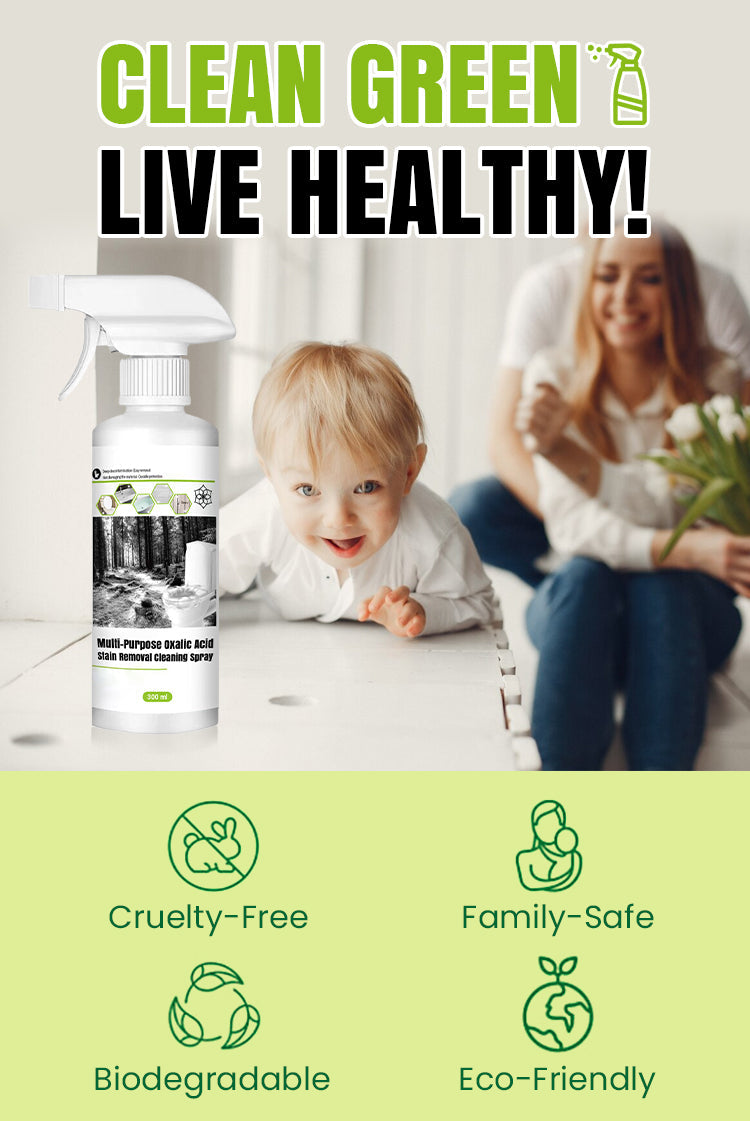 ✨🌟 Hochwirksamer Oxalsäure-Fleckenentferner für nachhaltige Sauberkeit 🌿💪50 % Rabatt für makellose Flächen!