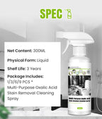 ✨🌟 Hochwirksamer Oxalsäure-Fleckenentferner für nachhaltige Sauberkeit 🌿💪50 % Rabatt für makellose Flächen!