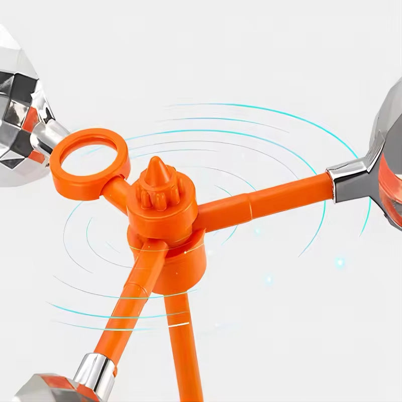 Fågelskrämmare med reflex och vindspinner med ljud