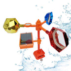 Fågelskrämmare med reflex och vindspinner med ljud