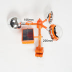 Fågelskrämmare med reflex och vindspinner med ljud