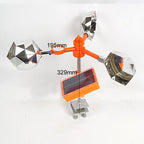 Fågelskrämmare med reflex och vindspinner med ljud