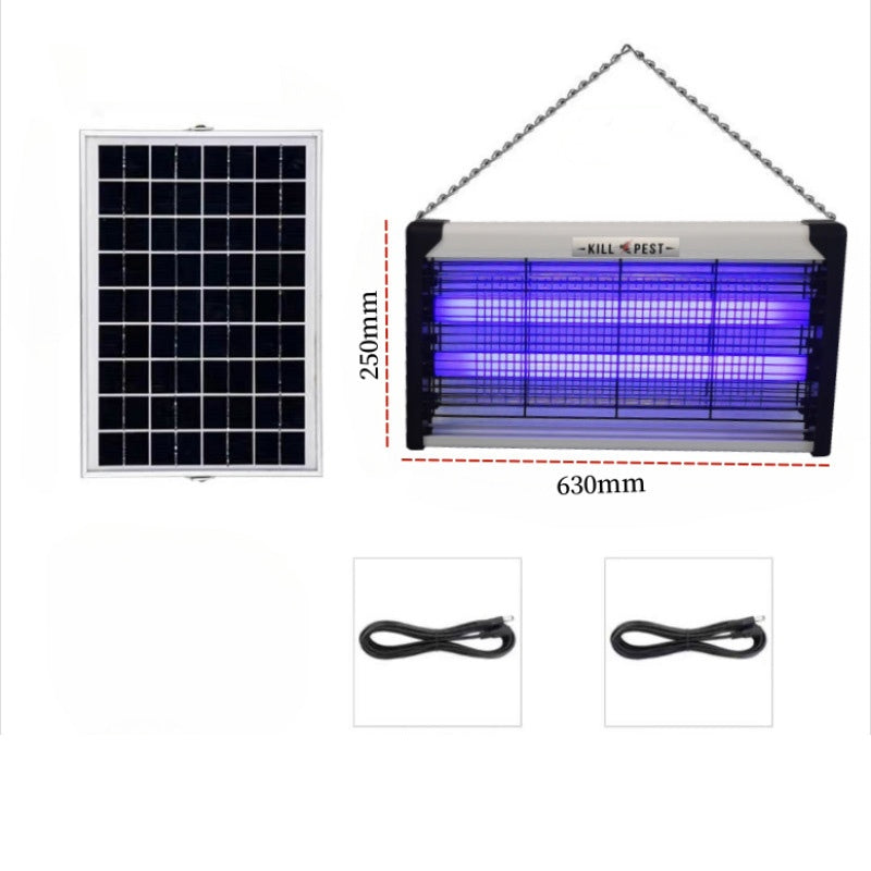 ⚡🦟 3500V Solar-Insektenvernichter – IP64 wetterfest für Innen & Außen, flächendeckend effektiv, USB-C + Solarladung 🔋🌿