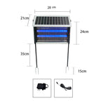 ⚡🦟 3500V Solar-Insektenvernichter – IP64 wetterfest für Innen & Außen, flächendeckend effektiv, USB-C + Solarladung 🔋🌿