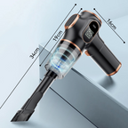 🛒🏎️ Kabellos & kraftvoll: Unser Handstaubsauger saugt und bläst – zwei Geräte in einem! 🚀✨ Perfekt fürs Auto, Zuhause & Werkstatt. Einfache Leerung, nachhaltige Leistung.