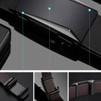 👜✨ Robust & Stilvoll: Langlebiger Herren-Gürtel aus Kratzfester Vollnarbenleder ✨💼 – Perfekter Begleiter für jeden Anlass.