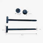 🔩💡【50 % RABATT FÜR BEGRENZTE ZEIT】In Deutschland hergestellte Universal-Kabelklemmen aus Nylon – hochfestes, langlebiges und umweltfreundliches Material. Die ideale Wahl für professionelle Elektriker und die Organisation im Haushalt!🌿✨