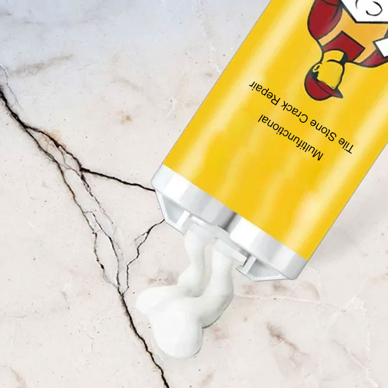 🧱 KAUFEN 2 ERHALTEN 3! ✨ Multifunktionale Reparatursets für Risse in Fliesen und Steinen - Enthält Füllmasse und Glättungswerkzeuge für professionelle Ergebnisse 🛠️✨