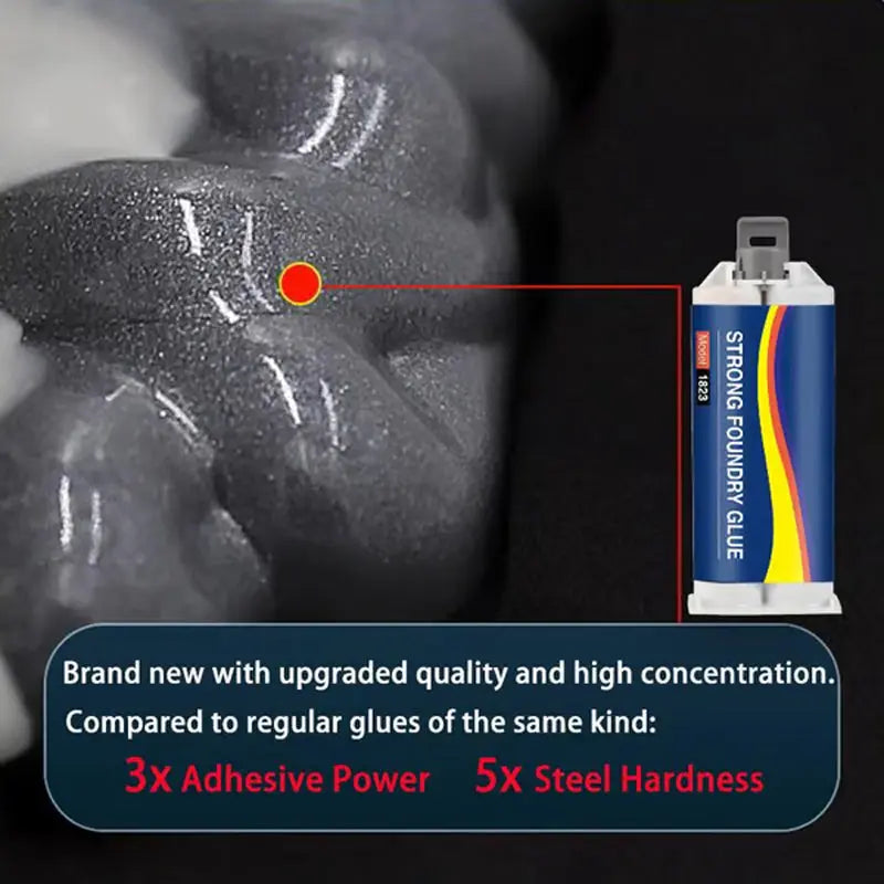 🧰🔧 Hochleistungs-Industrieklebstoff 2er-Pack (KAUFE 1, ERHALTE 1 GRATIS)! 🔥💪 Schnellhärtend, hitze- & schlagfest für Metall, Holz, Kunststoff & mehr. Ideal für professionelle Reparaturen!