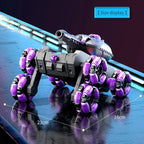 📢📢58% RABATT!!! 🎅🚗 Ferngesteuerter sechsrädriger Panzer - transformierbar für die Schlacht 🎮